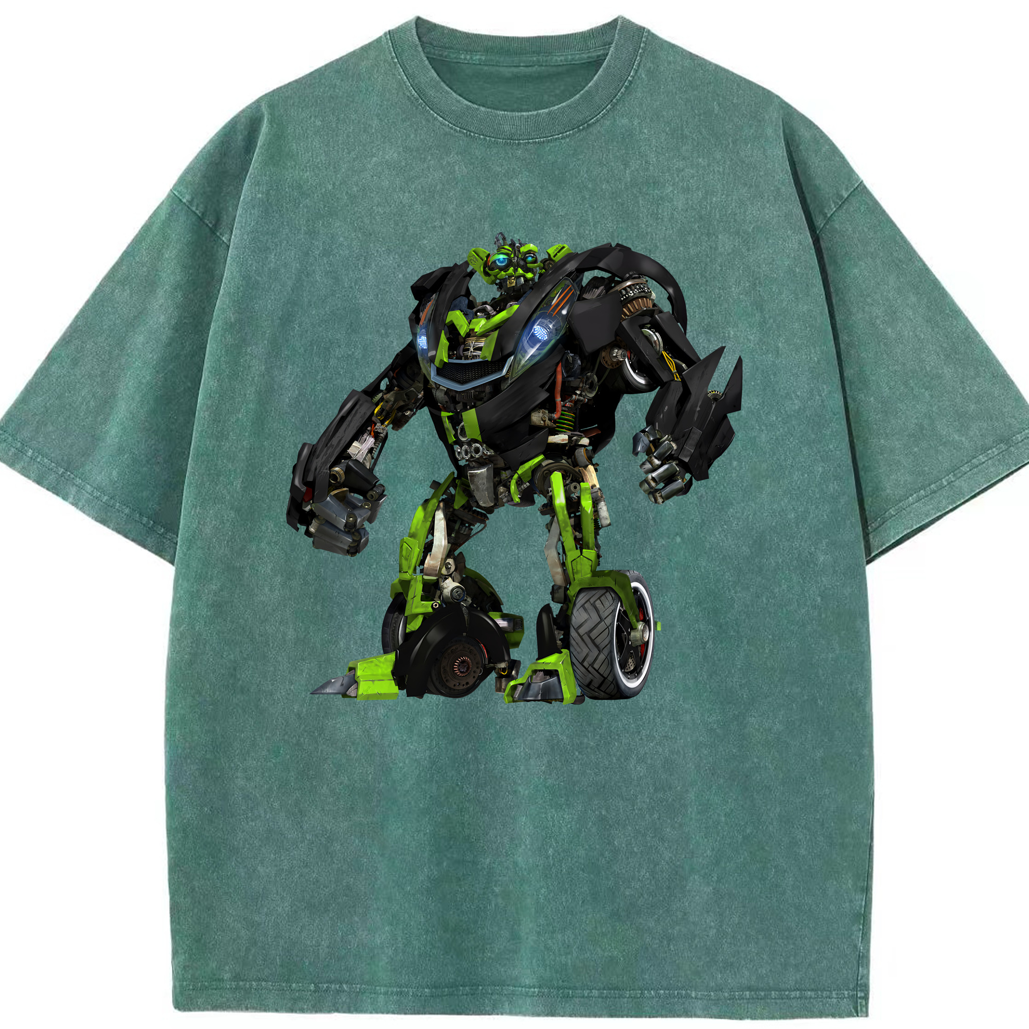 （画像用） Transformers トランスフォーマー 綿100% ヴィンテージ風 半袖Tシャツ（フロントプリント）